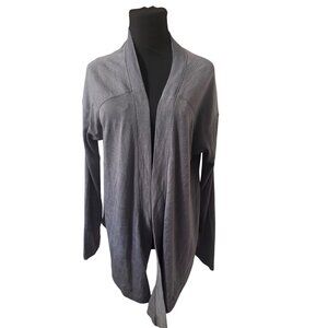 Inked & Faded gray open front cardigan size XL